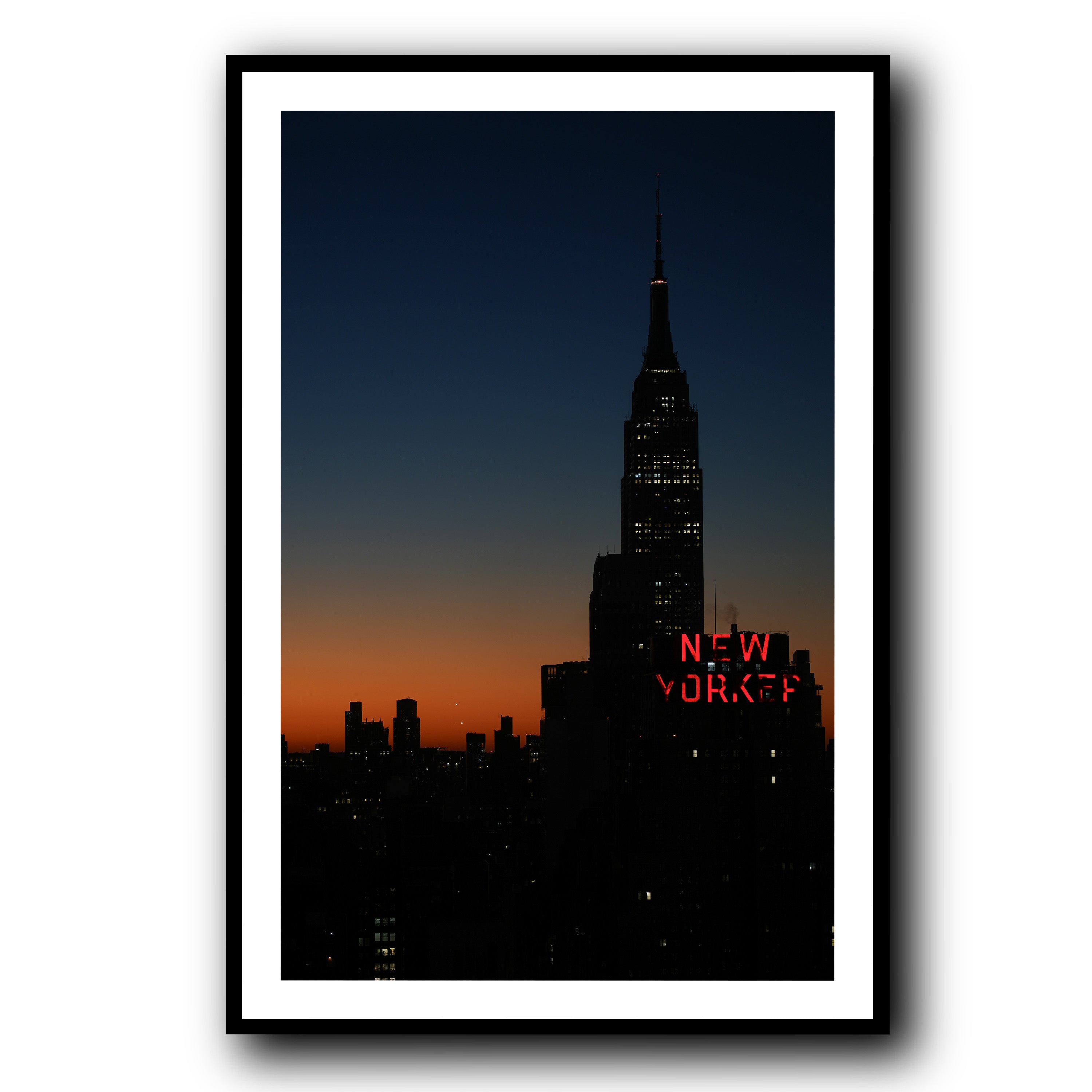 Nocturne in Red and Blue, New York