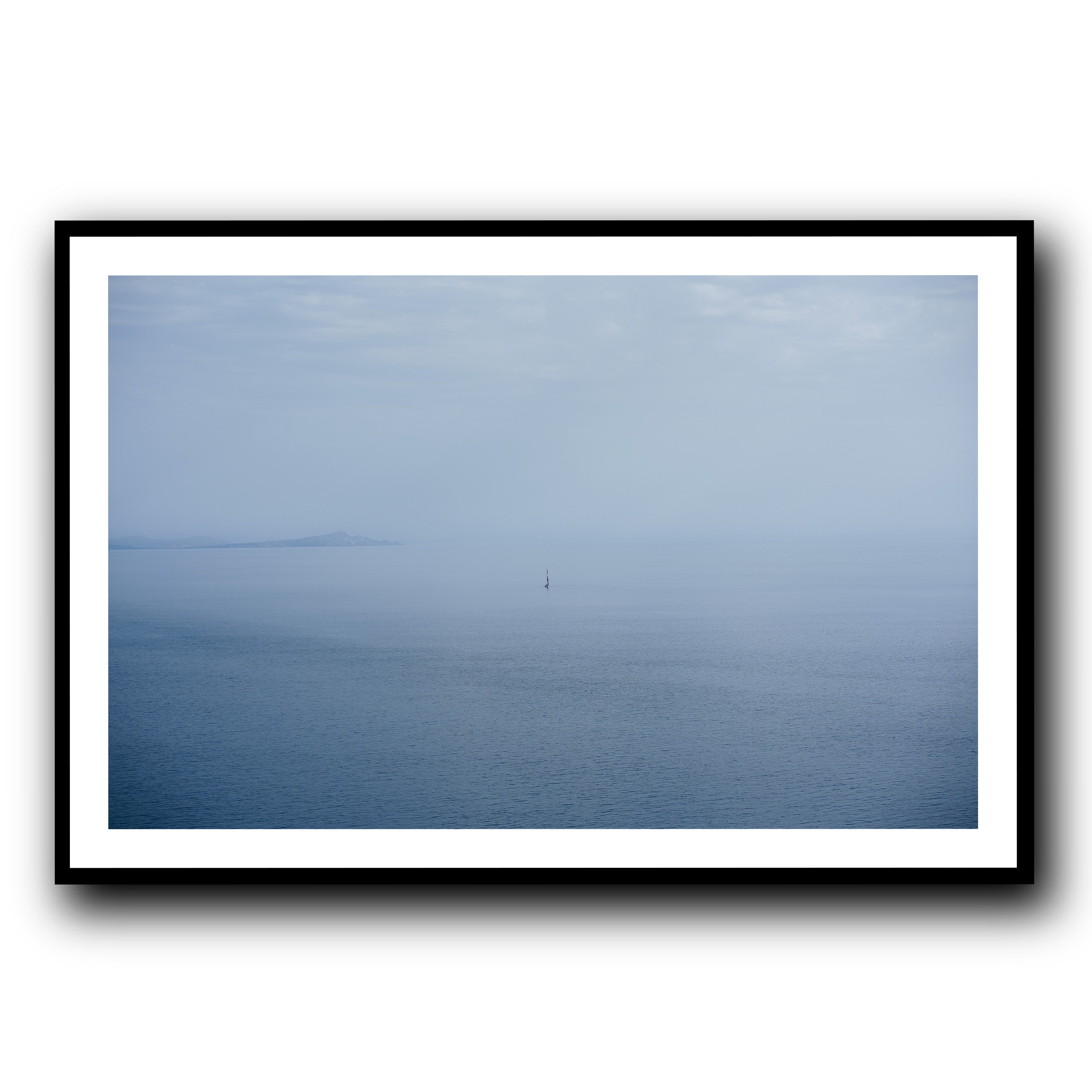 Sailboat in Corsica – fine art wall print