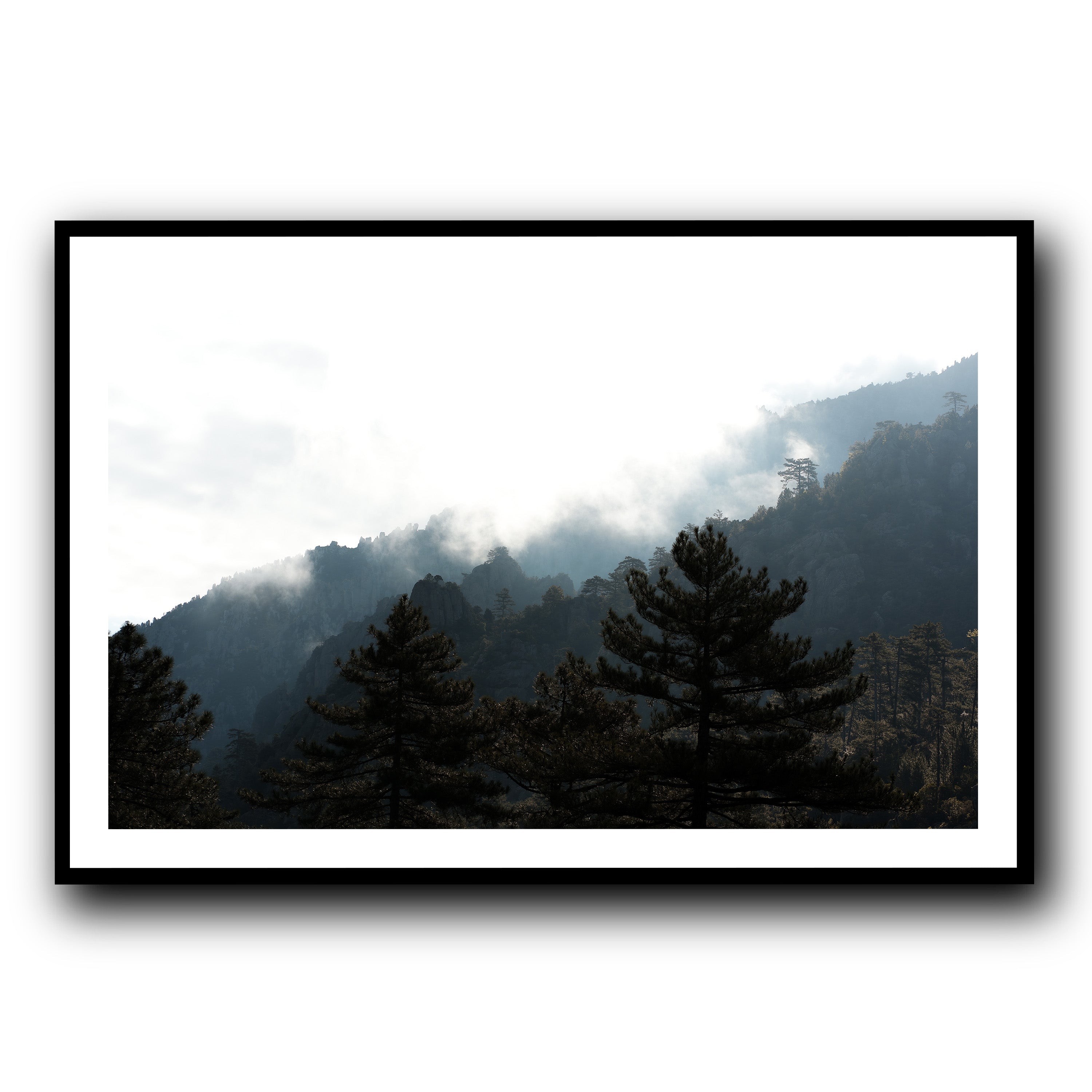 Corsican mountains – fine art photo