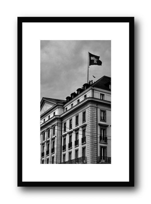 Swiss flag, Geneva