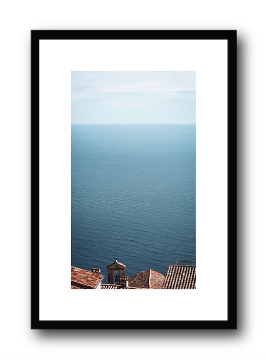 Views on Mediterranean sea, French Riviera