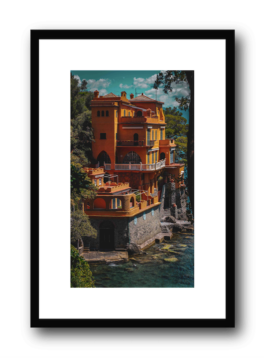 Villa on the sea, Portofino