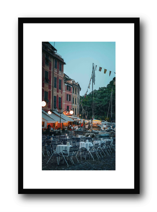 Italian terrace, Portofino