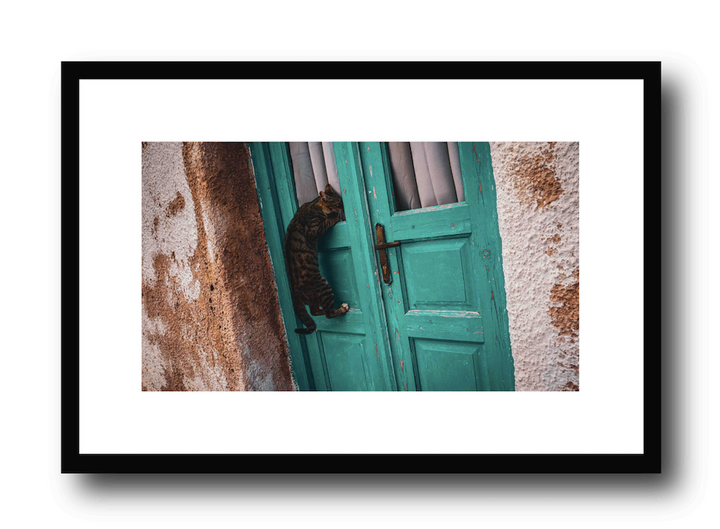 Curious friend, Santorini