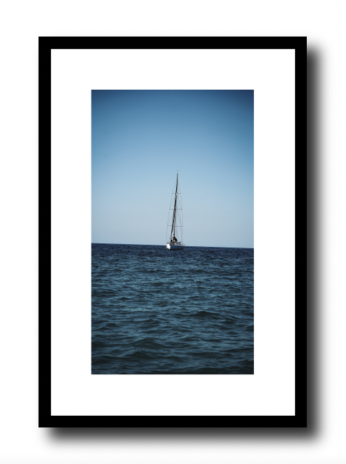 The sailing boat, Puglia