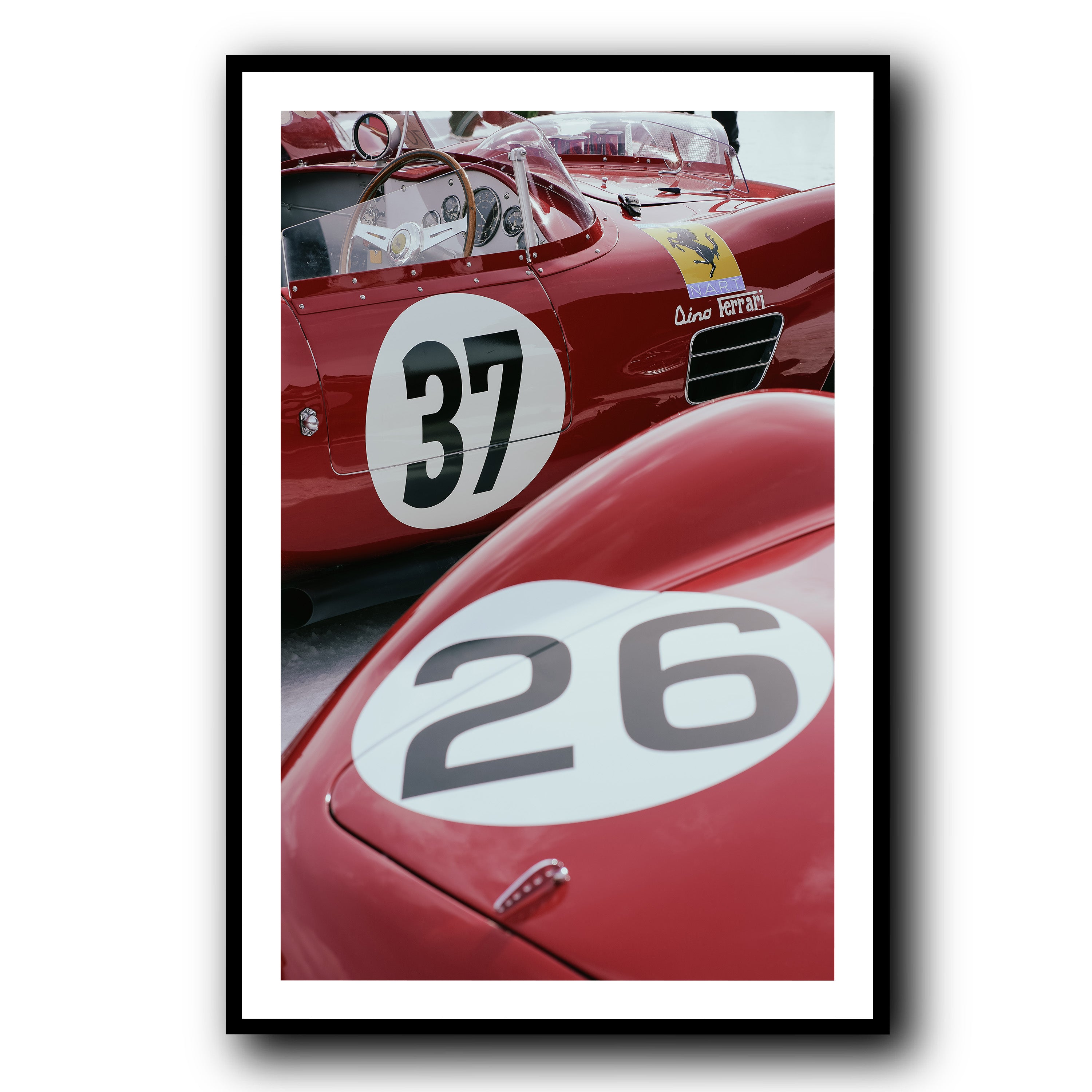 Ferrari St Moritz – automotive art print