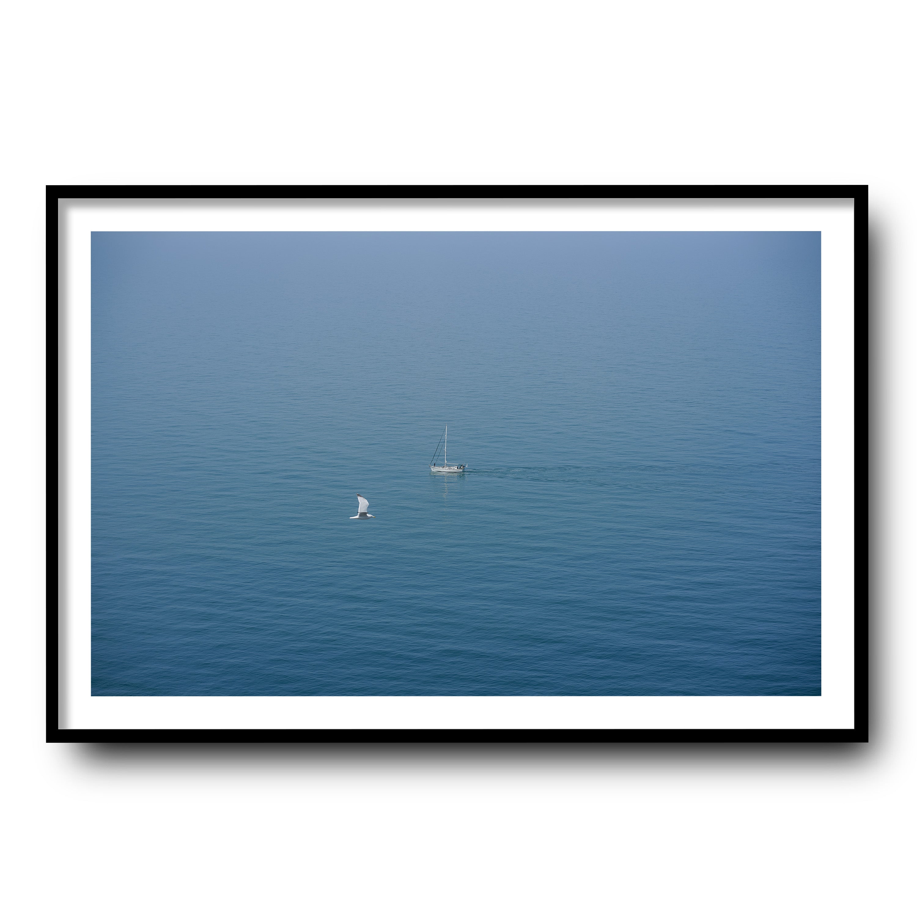 Feather and Ship, Etretat