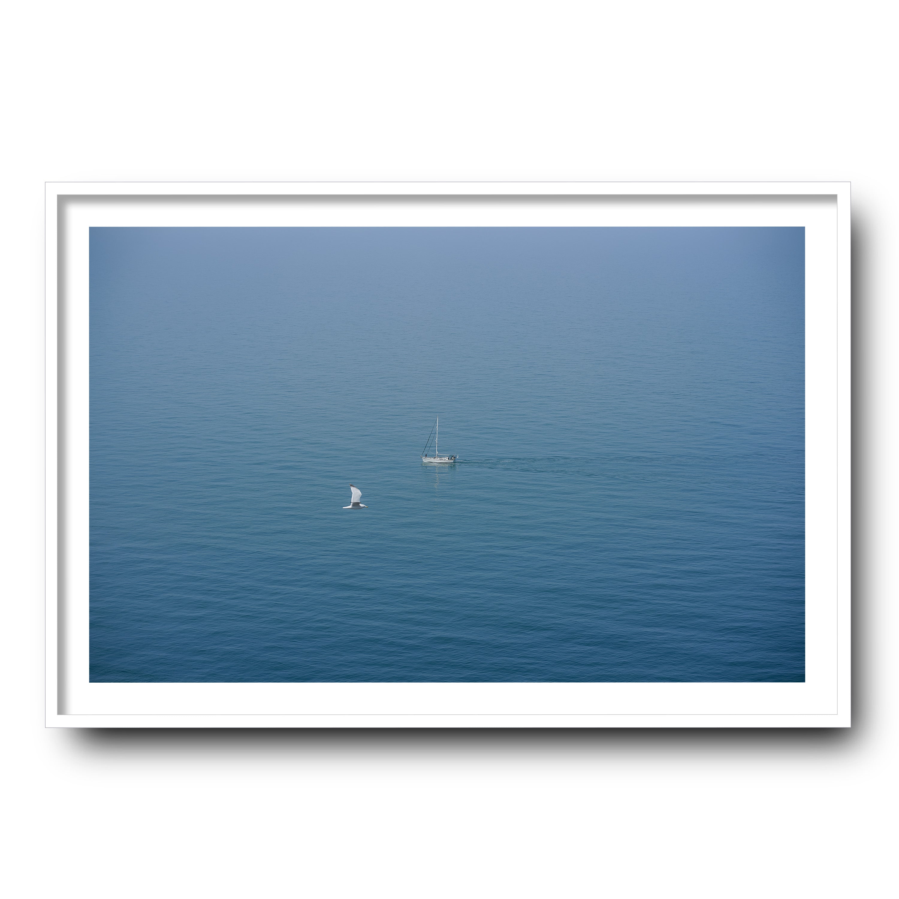 Feather and Ship, Etretat