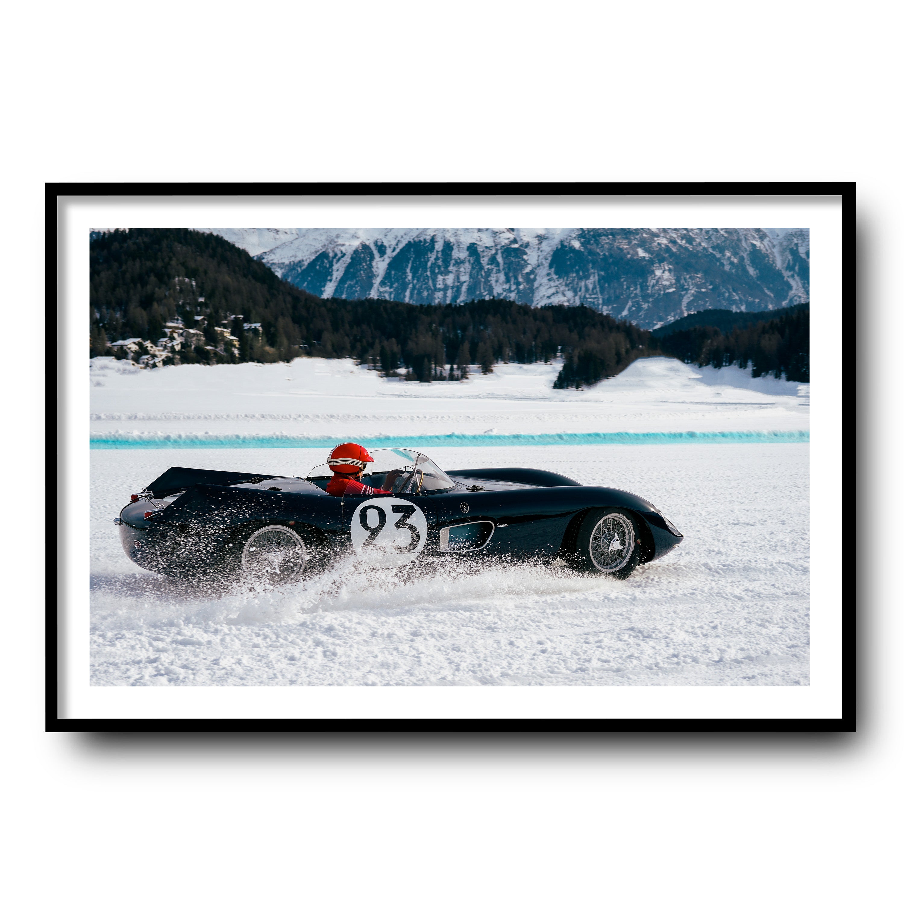 Snowstorm in Motion, St Moritz