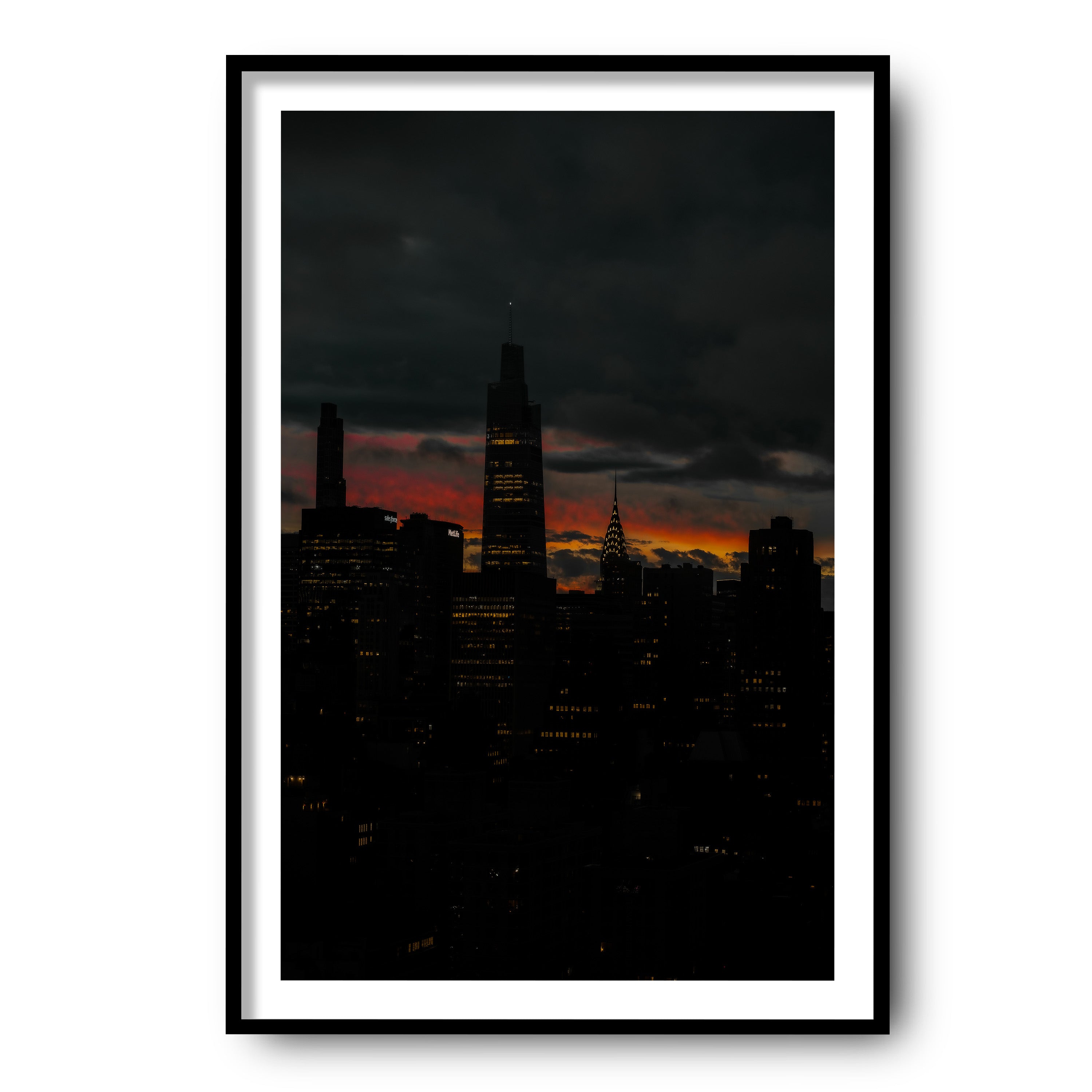 Dusk in the Big Apple, New York