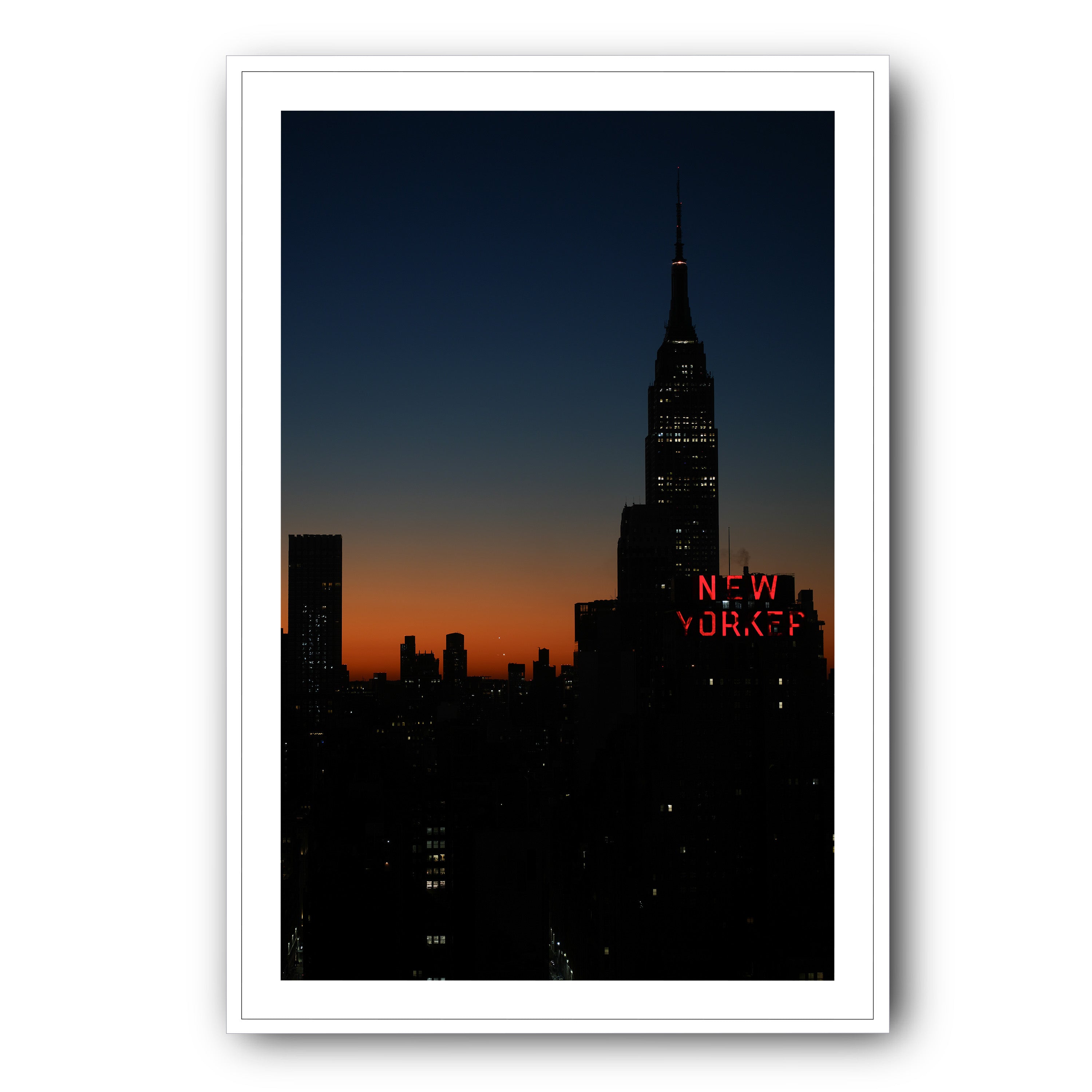Nocturne in Red and Blue, New York